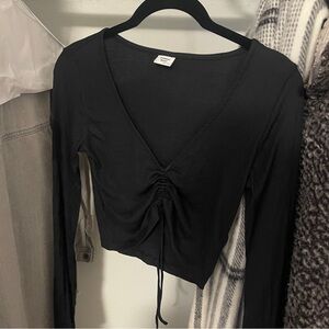Sunday Best Black Cropped Top